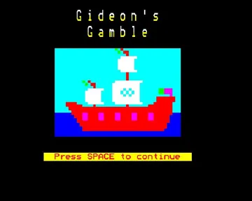 Gideon's Gamble (1983)(Burgess, J. - Burgess, R.) screen shot title